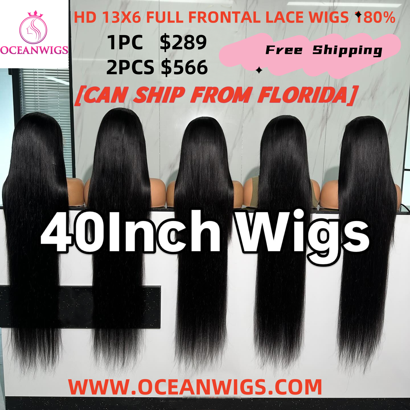 2025 9.2 HD 13X6 WIGS 40INCH