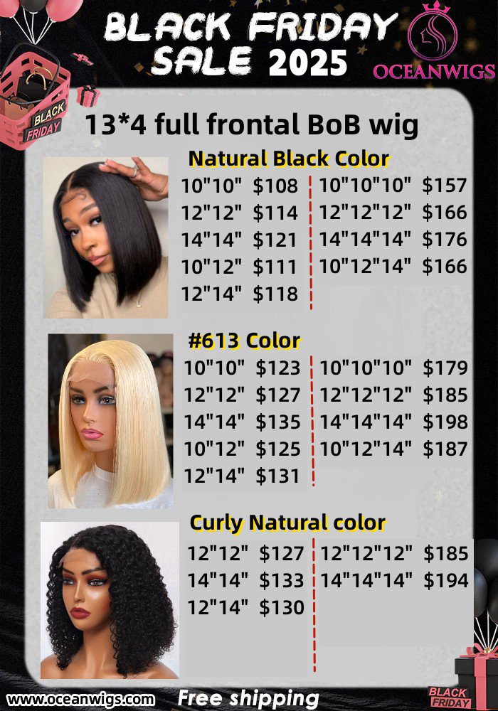 Bob wigs 2025-11-12 + Paypal