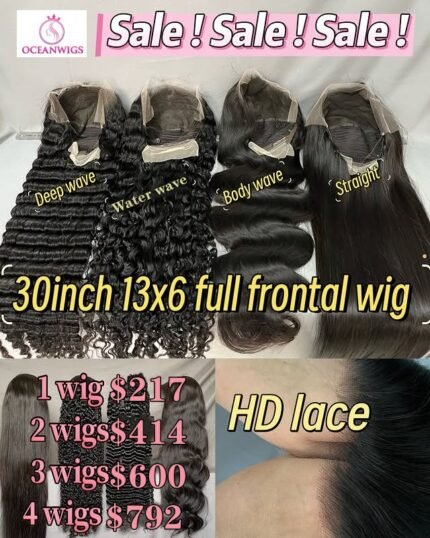 30inch HD Lace 13*6 Full Frontal Wig Deal