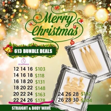 Christmas Deal #613 Hair Bundle 3pcs