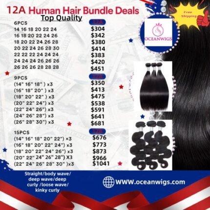 12A Hair Bundles Deal